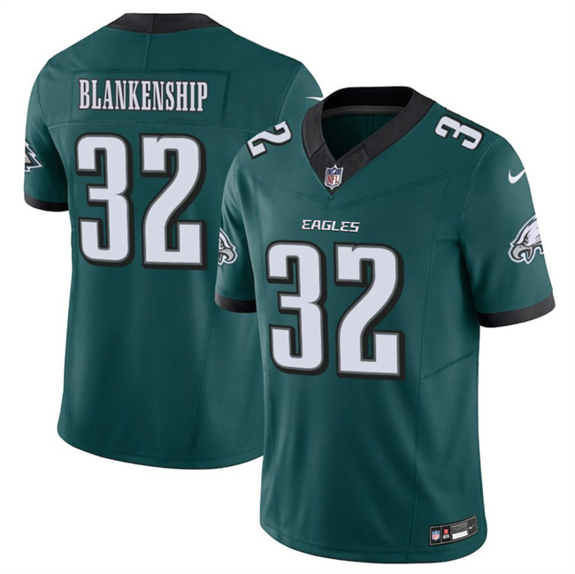 Men's Philadelphia Eagles #32 Reed Blankenship Green 2025 F.U.S.E. Vapor Untouchable Limited Throwback Stitched Football Jersey